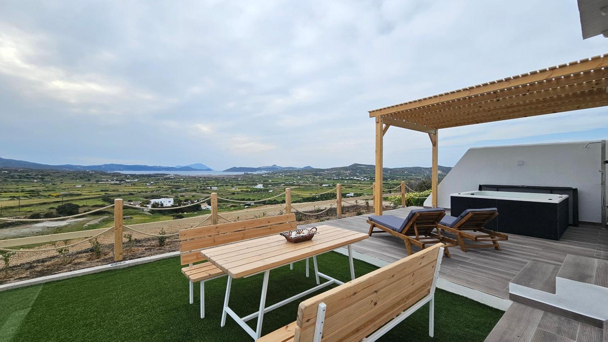 Bayview Villa With Jaccuzi - Milos Zefiria ภายนอก รูปภาพ